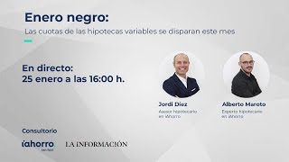 Consultorio iAhorro | 'Enero negro': la revisión de la hipoteca más cara del año