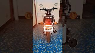 Suzuki GN125F Con Luz de Advertencia