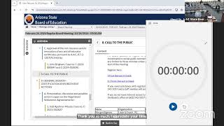 February 26, 2024 - Arizona State Board of Education Board Meeting