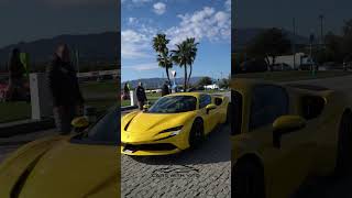 Supercars Malaga, Ferrari sf90 stradale, Palacio de Congresos málaga, Spain