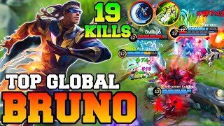 Bruno Best Marksman Mobile Legends !! MLBB Bruno Best Build 2023 Pro Gameplay Build Guide Top Global