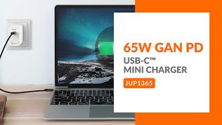 j5create 65W GaN PD USB-C™ Mini Charger | Model: JUP1365