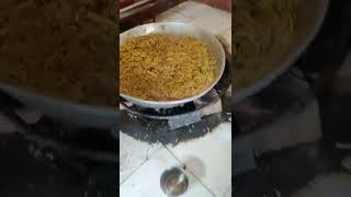 বাংলাদেশী ছোট মাছ কেচকি মাছের পাক। Bangladeshi street food |