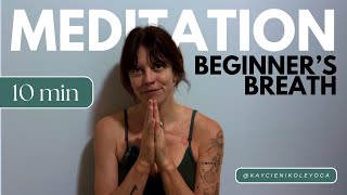 Meditation for Beginners: 10 minute Breath focused practice