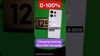 125W Motorola edge 50 pro charging test 125W charger mobile under 30000/- Motorola 125 W charging