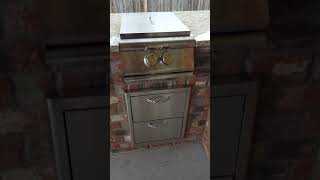 Blaze power burner for outdoor kitchens