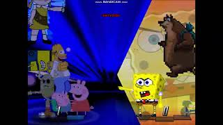 AC's Nut GAMES | MUGEN Req Match Series | Sway sway Team vs homer simpson Team 4v4