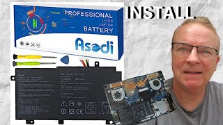 REVIEW ASADI PROFESSIONAL LAPTOP BATTERY INSTALL ASUS TUF GAMING LAPTOP  FX506L FROM AMAZON