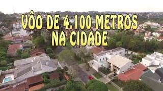 VÔO DE LONGA DISTÂNCIA COM DRONE - (TOTAL 4KM) - CURITIBA/PR