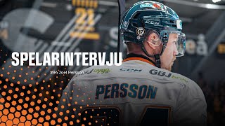 Joel Persson efter kvällens straffseger