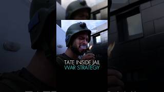 Andrew Tate jail stories about war strategy