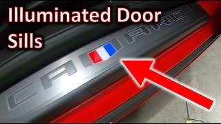 GM Illuminated Door Sill Upgrade