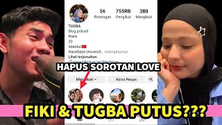 "Sorotan Love Instagram" di hapus, Fiki Naki dan Tugba PUTUS?????