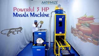 Powerful 3 HP Masala Machine | Masala Making| Haldi Mirch Dhaniya |  📞+91 8739087390