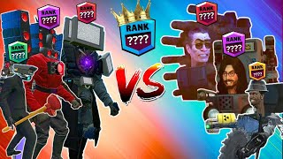 Skibidi Toilet Tournament Brawl Stars Rank Up/ Titan tv man VS NEW G-man Clones