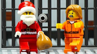 Lego City Santa Claus Christmas Top Secret Prison Break