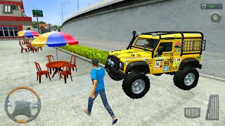 Land Rover Defender In Indonesia Bus Simulator 3D - 200kmh In The City - Android Gameplay