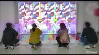 Indoor Playground Interactive  Projection Game -- Happy Beat  By Gooest