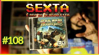 IDEAL PARA UM CO-OP - STAR WARS EPISODE 1 JEDI POWER BATTLES - (DREAMCAST)