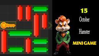 15 October Hamster Mini Game || Today Mini Game puzzle solution