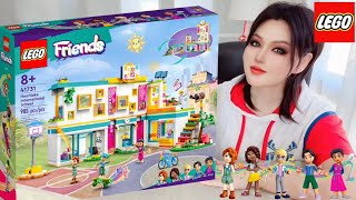 💗 LEGO Friends Heartlake International School (41731) Speed Build | Abbi Happy, the LEGO Frenetic