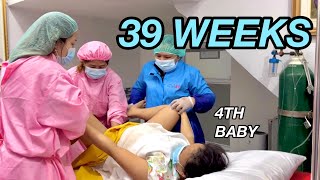 LABOR AND DELIVERY | FOURTH BABY 39 WEEKS PREGNANCY | BIRTH VLOG