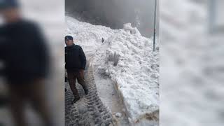 Avalanche in sikkim हिम पहिरो