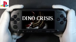 Dino Crisis for Sony Playstation 1 on PSP Handheld Gameplay