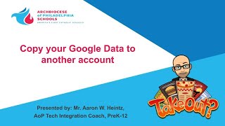 Copy your Google Data