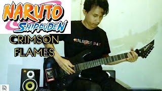 Naruto Shippuden Crimson Flames Theme Song Metal Cover Guitar