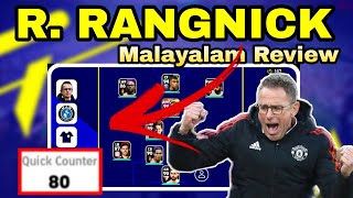 How To Play R.Rangnick Manager Quick Counter Gameplay 🔥 |Soccer Challenge.11