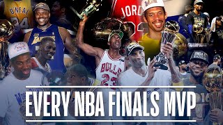 Every NBA Finals MVP. RIP Black Mamba Kobe Bryant.