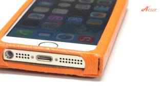 115. Acase Fantastic Genuine Leather Case for iPhone 5/5s