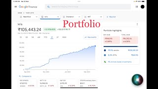 Growth and dividend portfolio update | stock Market | kris | portfolio value - ₹105443 | Ep 31