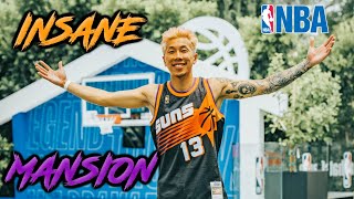 Spending A Week in the NBA MANSION w/ CELEBRITIES & INFLUENCERS!!