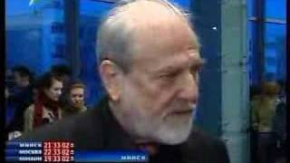 Michelangelo Pistoletto speaks about Il Terzo Paradiso, Minsk (Belarus)