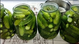 Огурцы на зиму, холодный способ Без уксуса, самый быстрый и вкусный рецепт