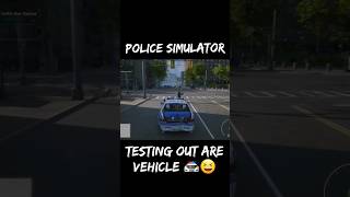 More Police Simulator on my Channel @zavegaming #funnyvideos #policesim #gaming #humor #policecar