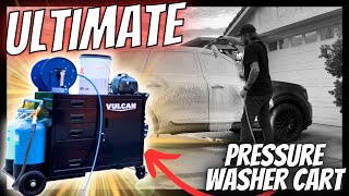 DIY PRESSURE WASHER CART WITH SPOT FREE WATER | HOME CAR DETAILING