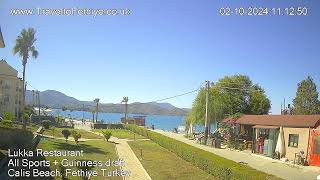 Live from Calis Beach, Fethiye Turkey | Fethiye webcam