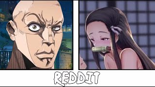 Anime VS Reddit  (The rock reaction meme) Part #74