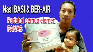 ELEMEN normal tapi nasi BERAIR dan cepat BASI