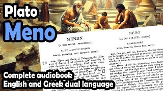 Plato's Meno audiobook (English and Greek dual lanugage)