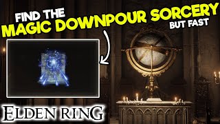 How to get the MAGIC DOWNPOUR SORCERIE in Elden Ring - Find Rare Items Fast - Map Location