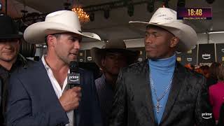 Ezekiel Mitchell on the Red Carpet at the 2023 ACM Awards