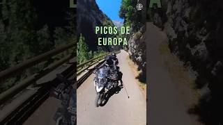 Tysiące zakrętów na drodze do Valdeon na Picos de Europa #spain #motorcycle  #travel #moto