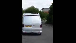 VW T5 with Pptuning stainless exhaust