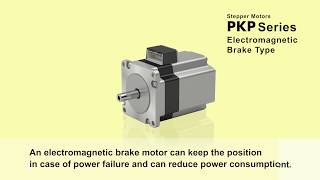 PKP Series Stepper Motor with electromagnetic brake