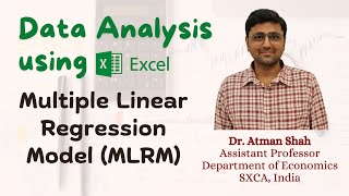 Multiple Linear Regression Model in Excel || Excel Tutorials || Dr. Atman Shah