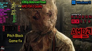 Resident Evil 4 Chainsaw Demo | RX 570 4GB + Ryzen 5 2600x | 1080p Balanced Settings???